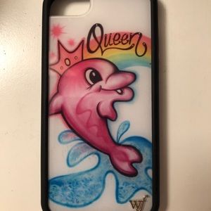 Dolphin Wildflower Phone Case (6,7,8)